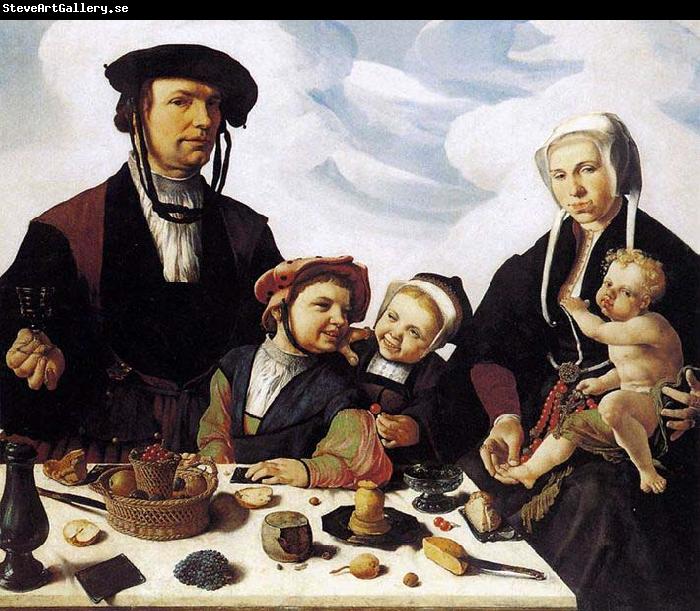 Maarten van Heemskerck Family Portrait